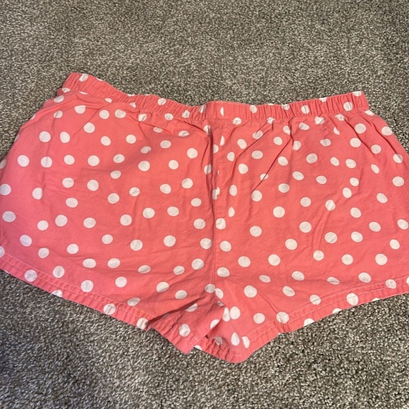 Vintage Aerie Boxer Shorts Pink Polka Dot Small - Picture 4 of 5